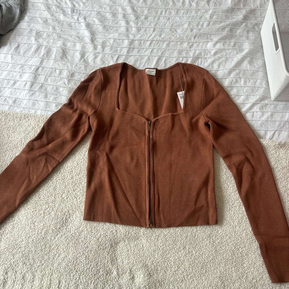 Abercrombie & Fitch Copper Knit Top